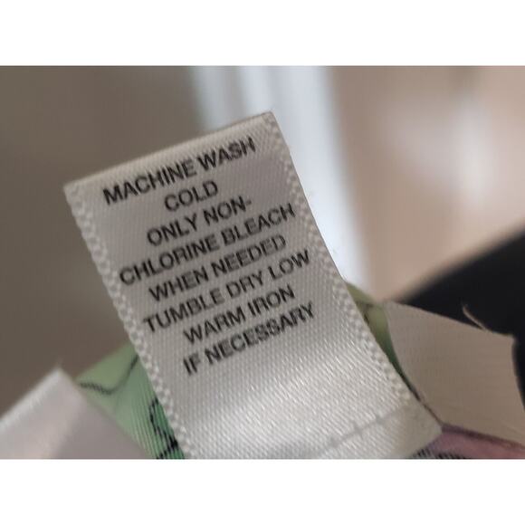 Loft Women's White Floral Cotton Square Neck Sleeveless Casual Top Blouse 14P - Picture 9 of 12